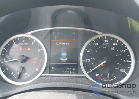 2019 Nissan Sentra Sv z USA, uszkodzony, nr VIN 3N1AB7AP5KY436695